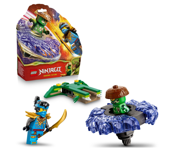 LEGO NINJAGO 71849 Nya kontra zmutowany potwór na spinnerze - 1473531 - zdjęcie 2